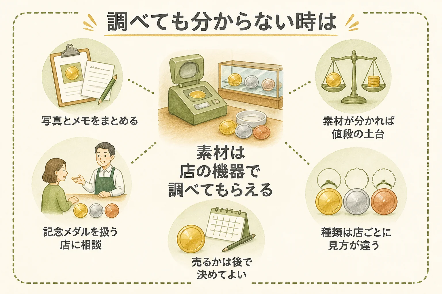 調べても分からない時の相談の流れの図解